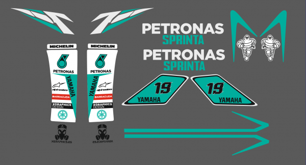 KIT PEGATINAS YAMAHA NEOS TURQUESA WHITE